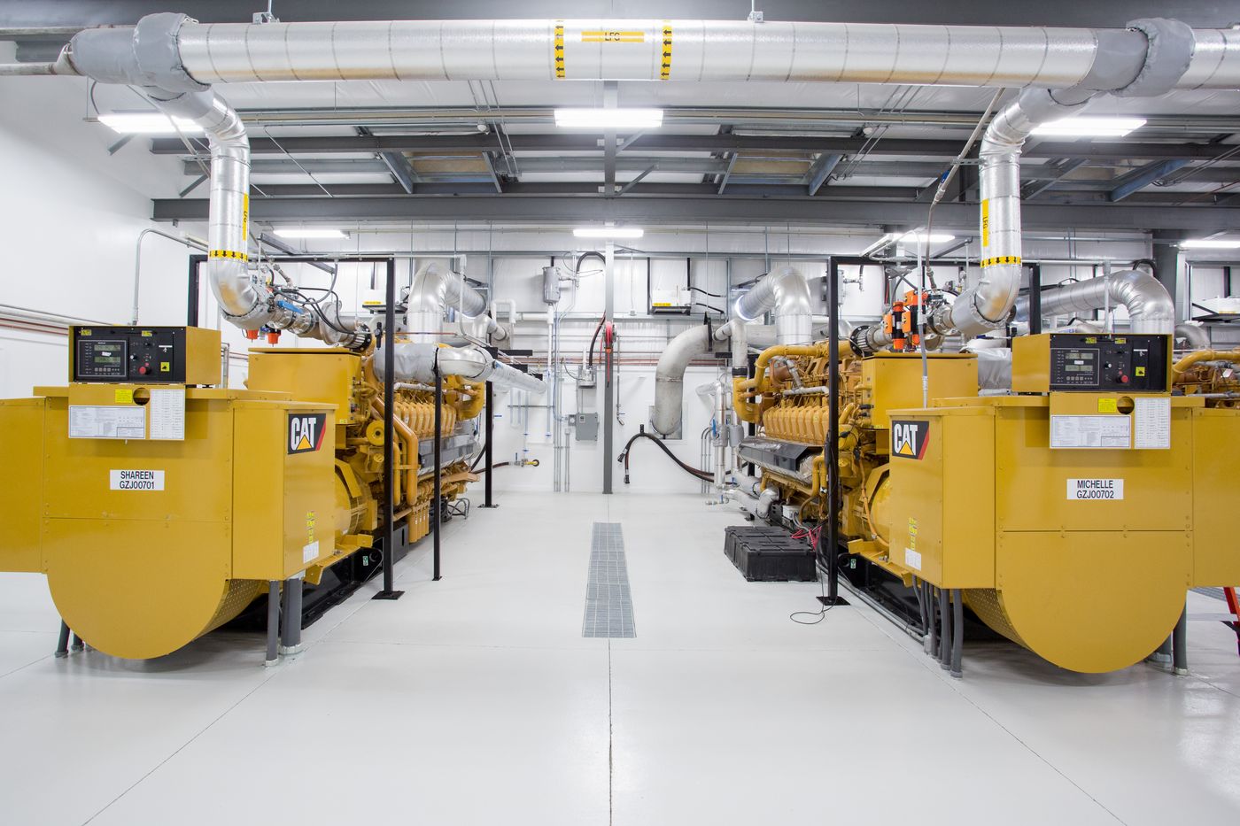 Reciprocating engine-generator sets at a landfill gas-to-energy plant